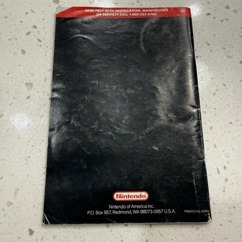 The Legend Of Zelda A Link To The Past Instruction Booklet Manual EUC